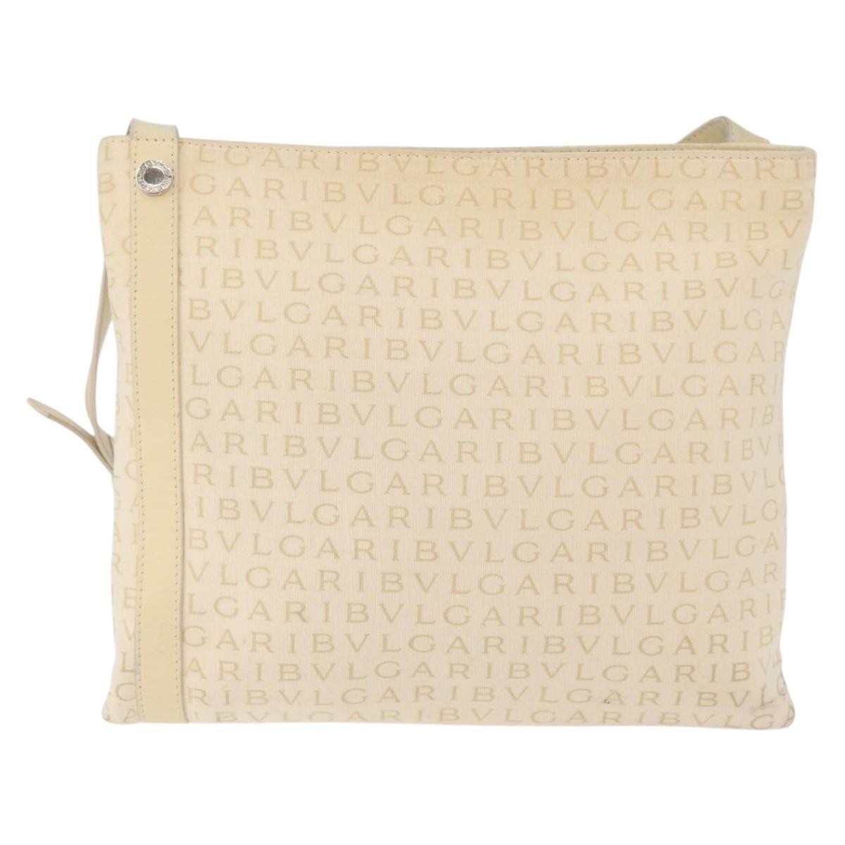Bvlgari Logomania Canvas with Leather Product Image