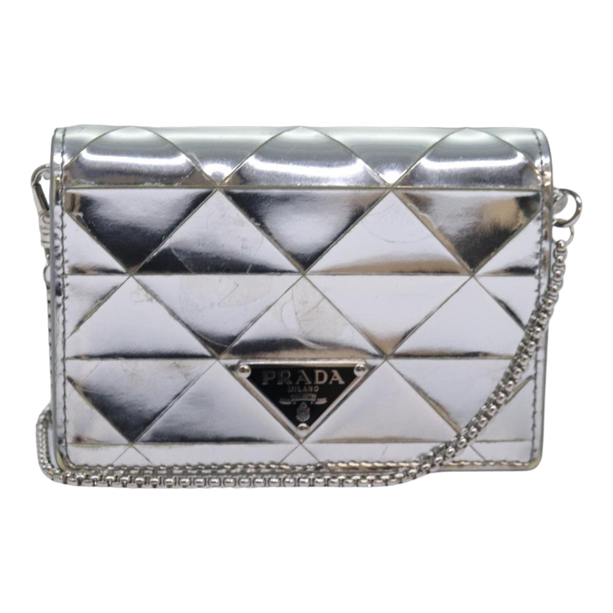 Prada Chain Embellished Leather Product Image