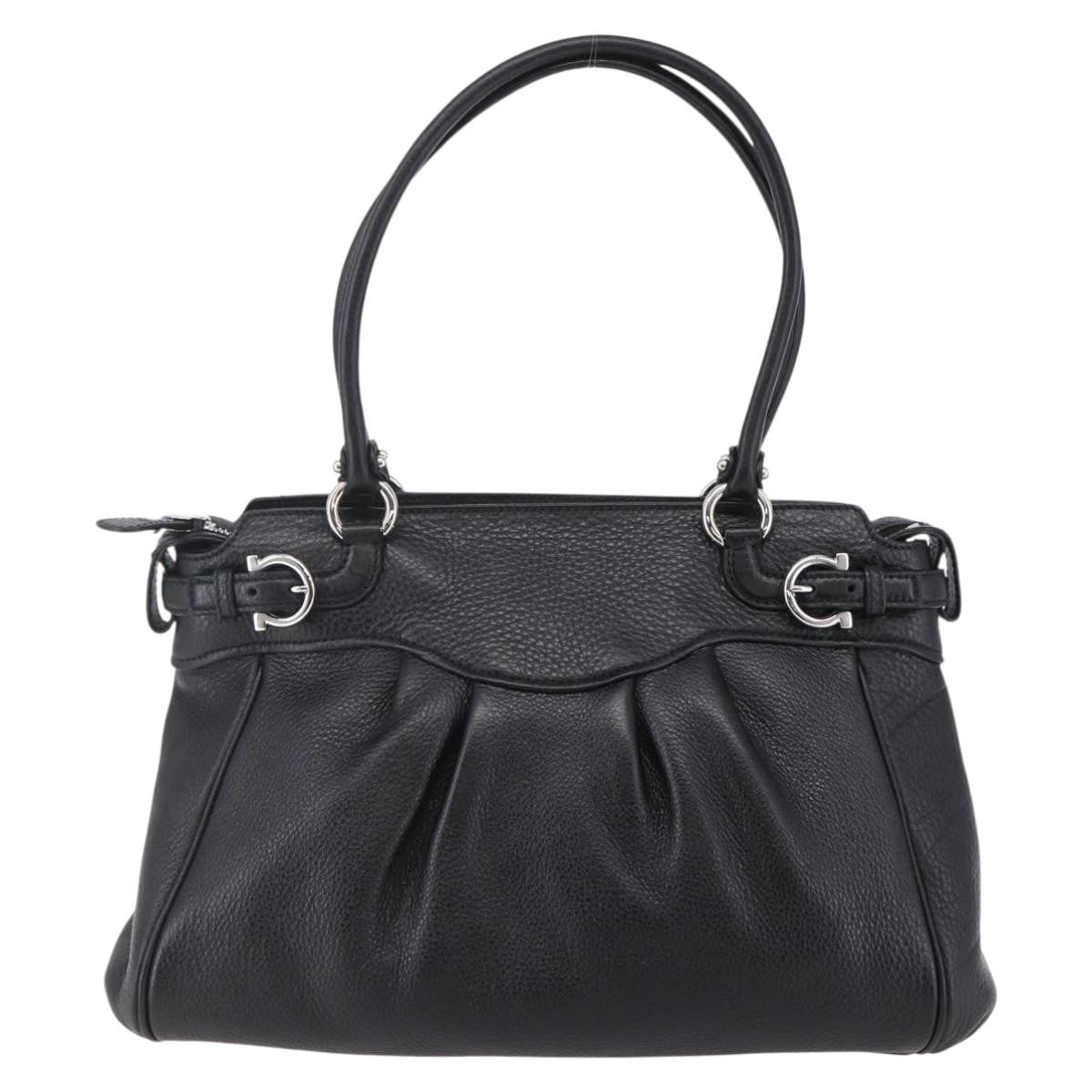 Salvatore Ferragamo Gancini Tote Leather Mini