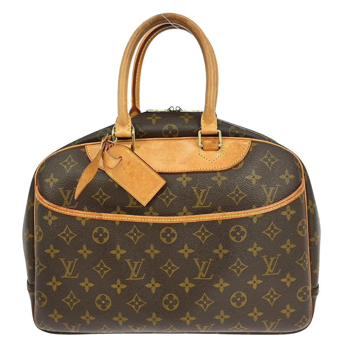Louis Vuitton Deauville Handbag Monogram Canvas 34