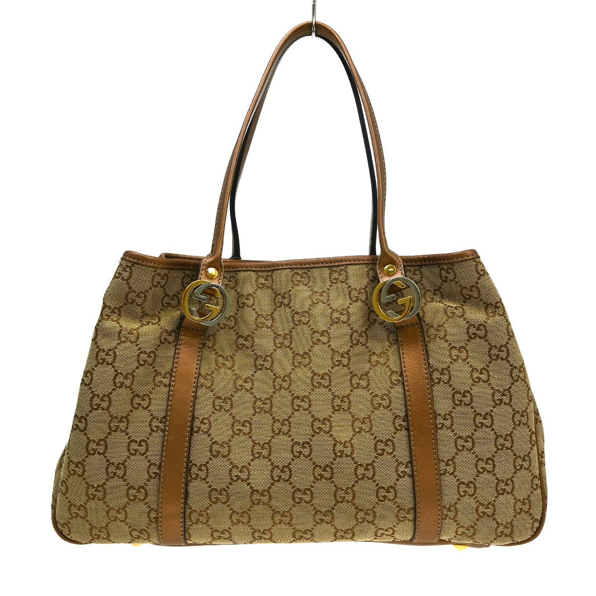 Gucci Twins GG Canvas with Leather Medium