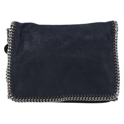 Stella McCartney Falabella Fold Over Flap Crossbody Bag Shaggy Deer Mini
