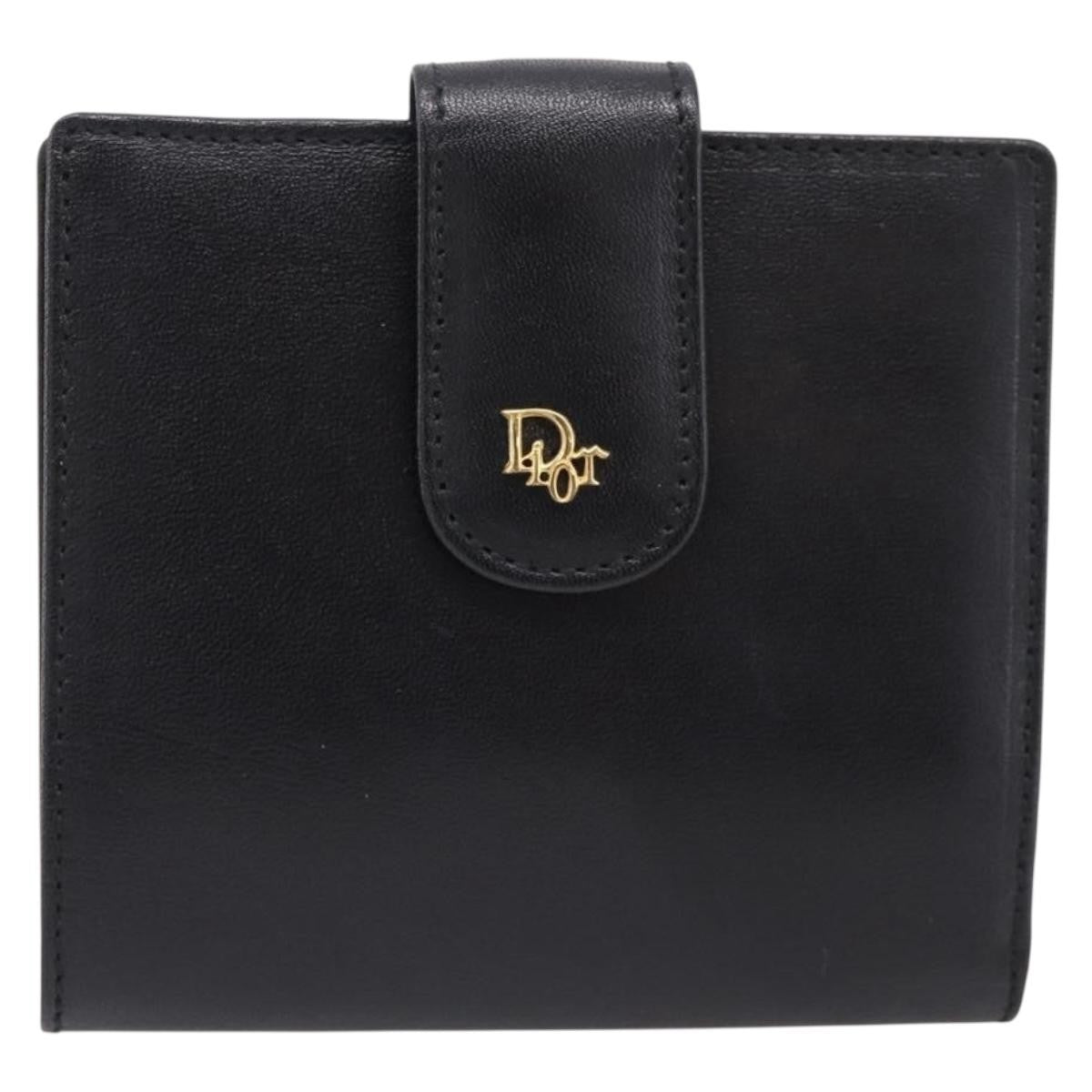Christian Dior Bifold Card Holder Leather Product Image