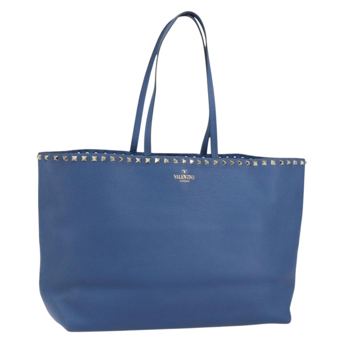 Valentino Garavani Rockstud Shopper Tote Leather Large
