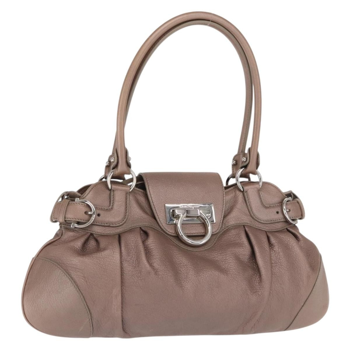 Salvatore Ferragamo Gancini Leather Medium
