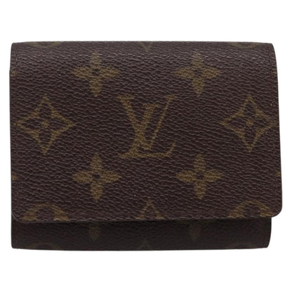Louis Vuitton Bifold Card Case Canvas Small