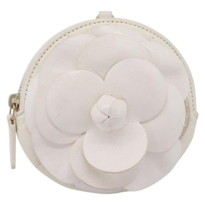 Chanel Camellia Round Clutch with Chain Lambskin Product Image
