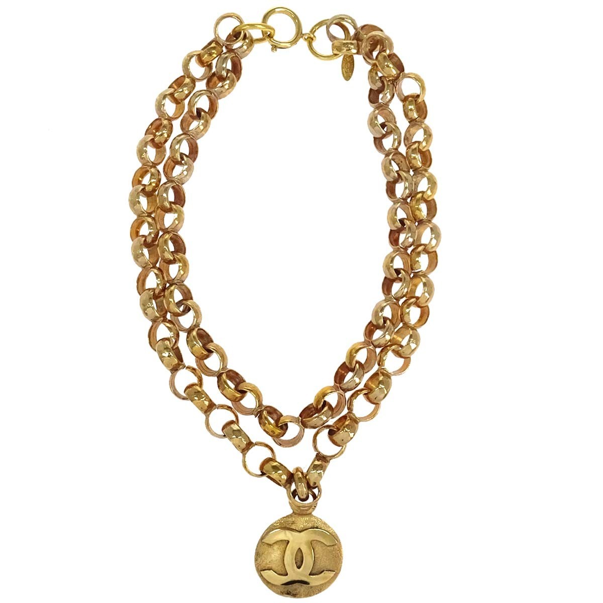 Chanel Coco Medallion Metal with Crystal Product Image