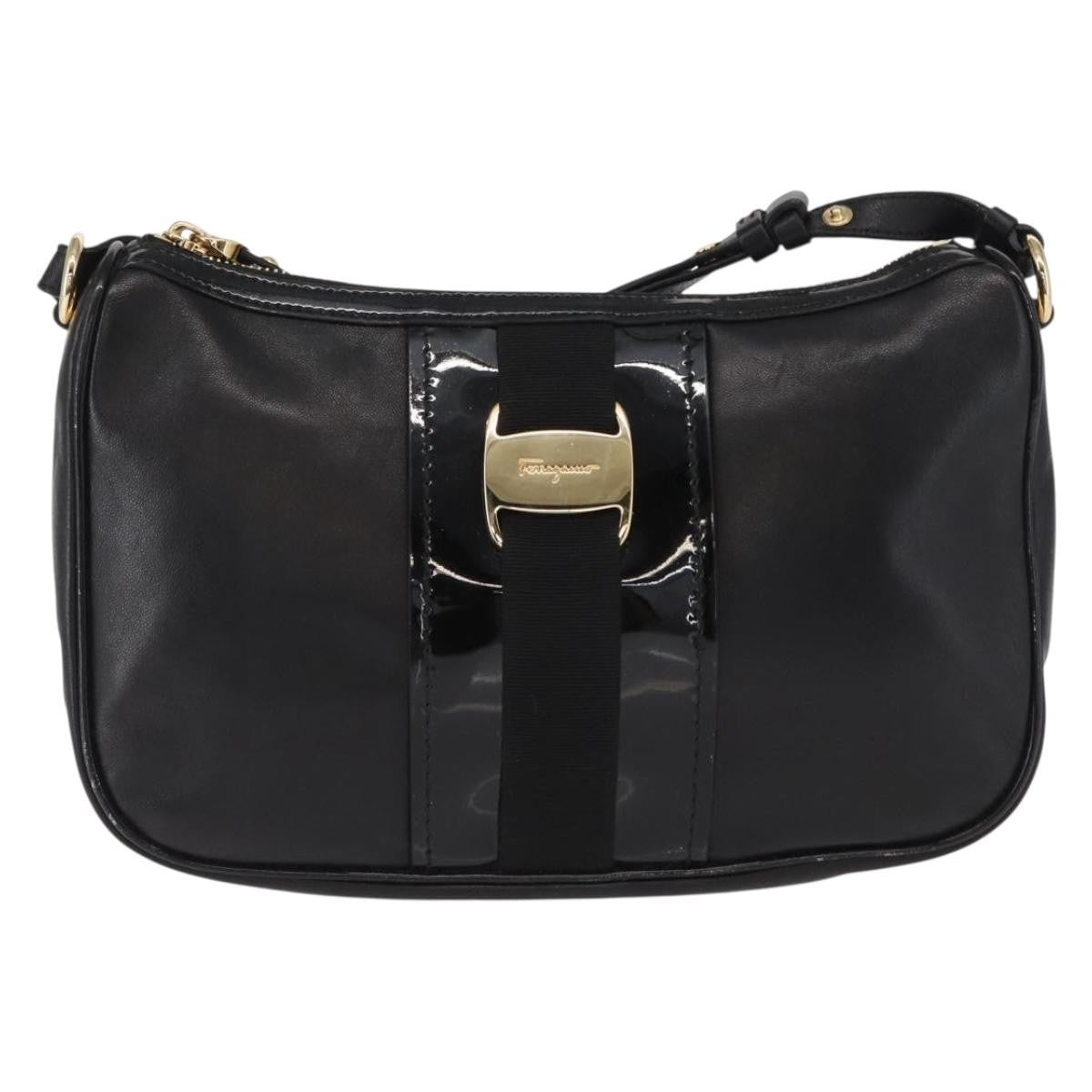 Salvatore Ferragamo Vala Shoulder Bag Leather Product Image