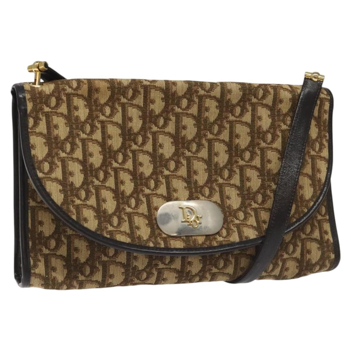 Christian Dior Vintage Trotter Flap Canvas Product Image