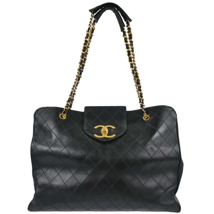 Chanel Vintage Supermodel Weekender Quilted Leather Medium