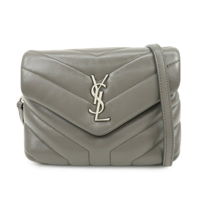 Saint Laurent Loulou Matelasse Chevron Leather Small