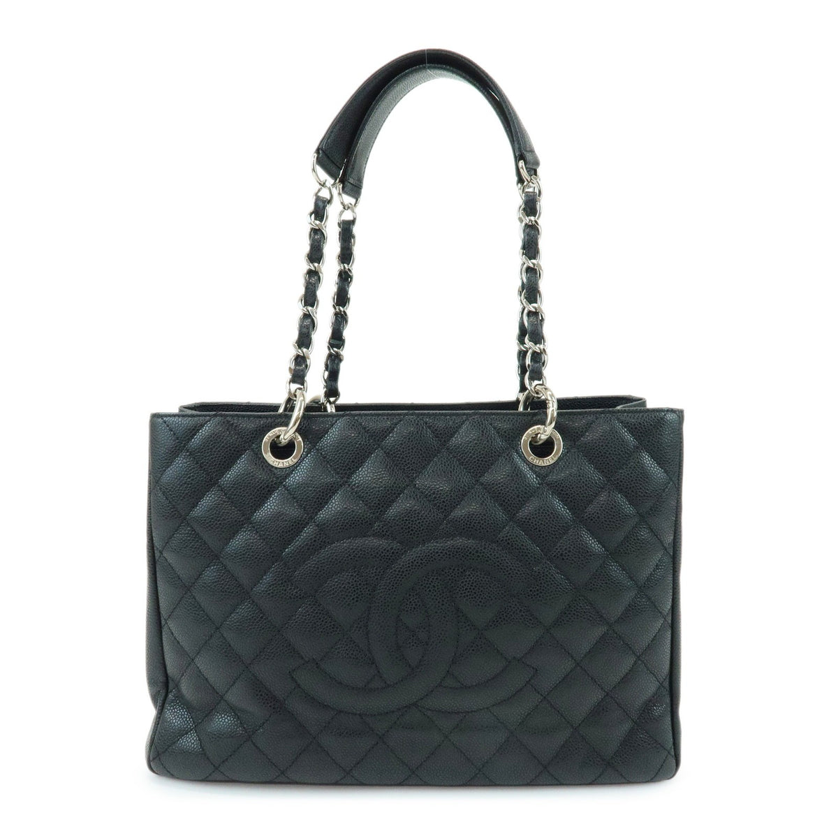 Chanel Grand Shopping Quilted Caviar XL