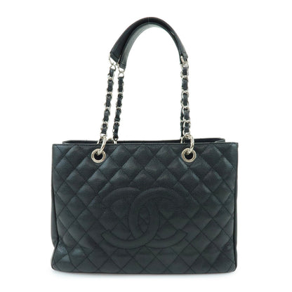 Chanel Grand Shopping Quilted Caviar XL