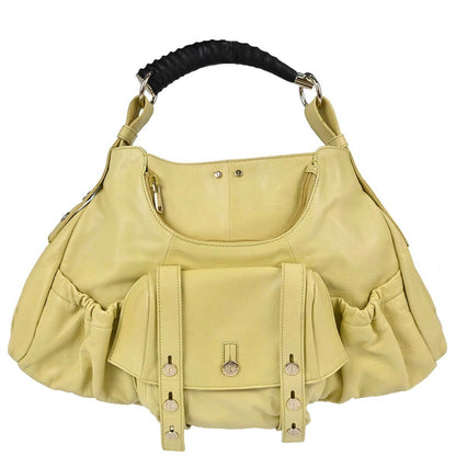Saint Laurent Mombasa Hobo Leather Small
