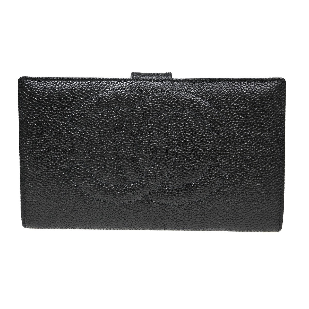 Chanel Timeless CC French Wallet Caviar Long