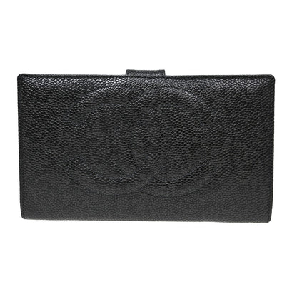 Chanel Timeless CC French Wallet Caviar Long