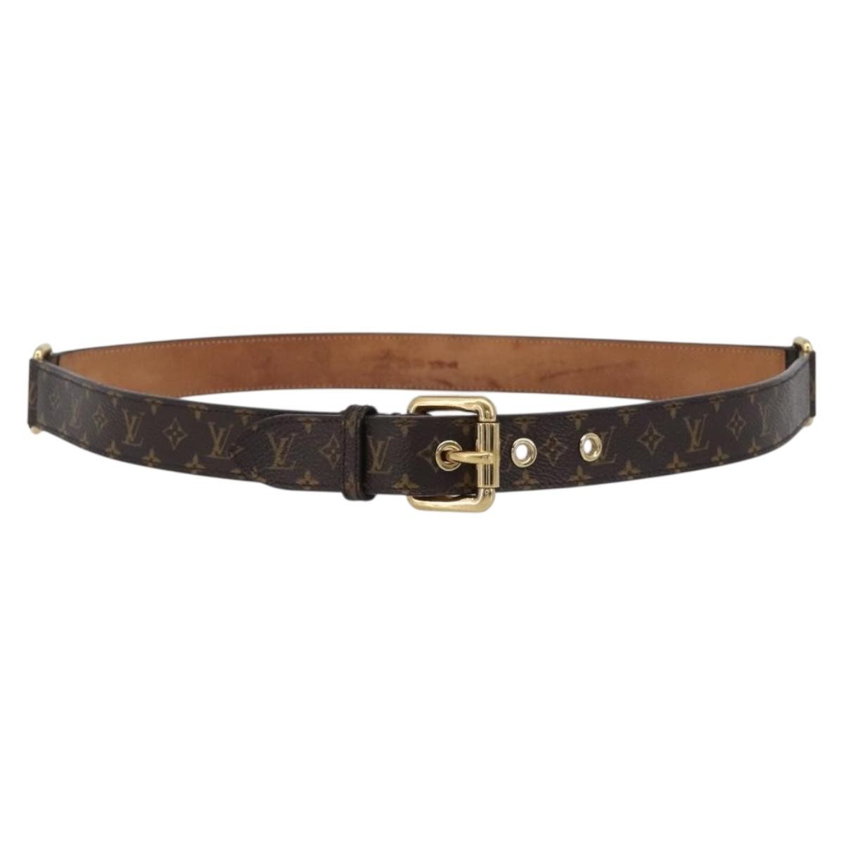 Louis Vuitton Ceinture Trio Belt Monogram Canvas Thin