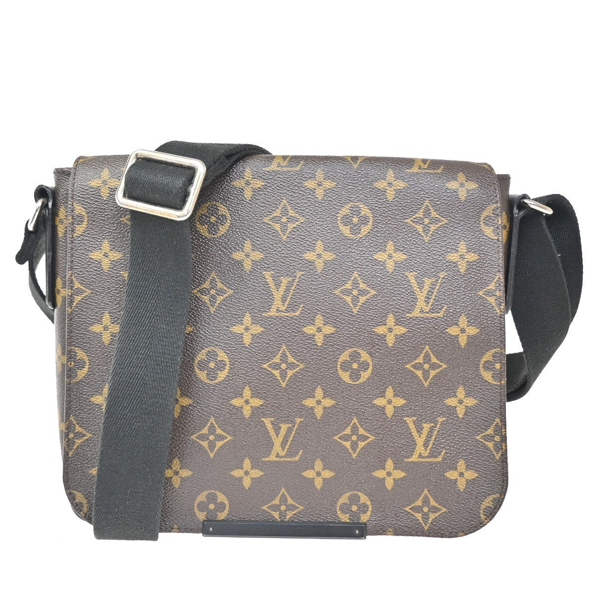 Louis Vuitton District Messenger Bag Macassar Monogram Canvas PM