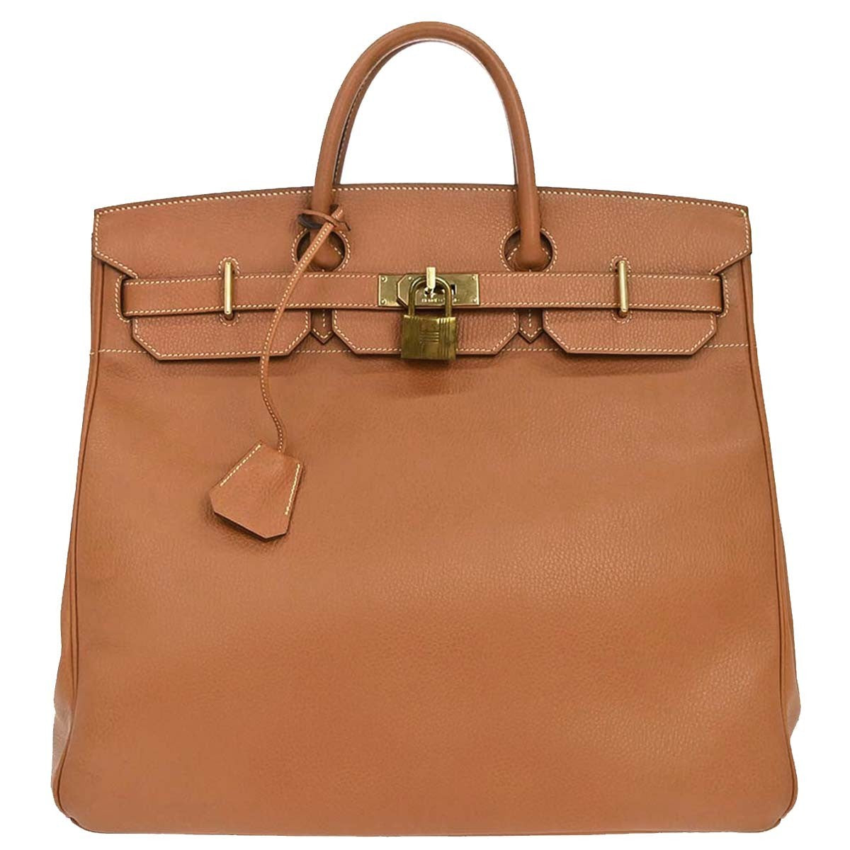 Hermes HAC Birkin Black Fjord with Palladium Hardware 32