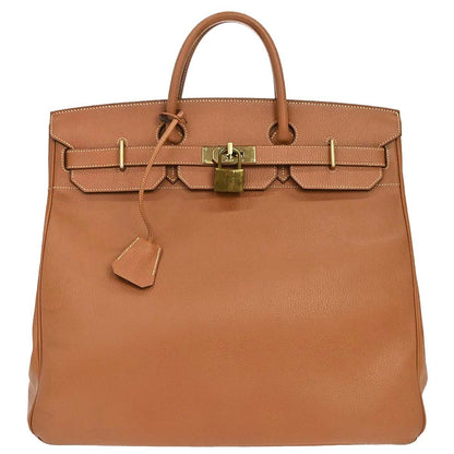 Hermes HAC Birkin Black Fjord with Palladium Hardware 32