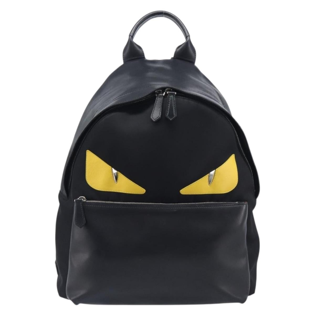 Fendi Monster Nylon with Leather Large