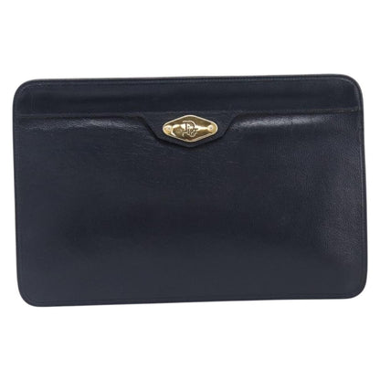 Christian Dior Homme Logo Clutch Leather Product Image