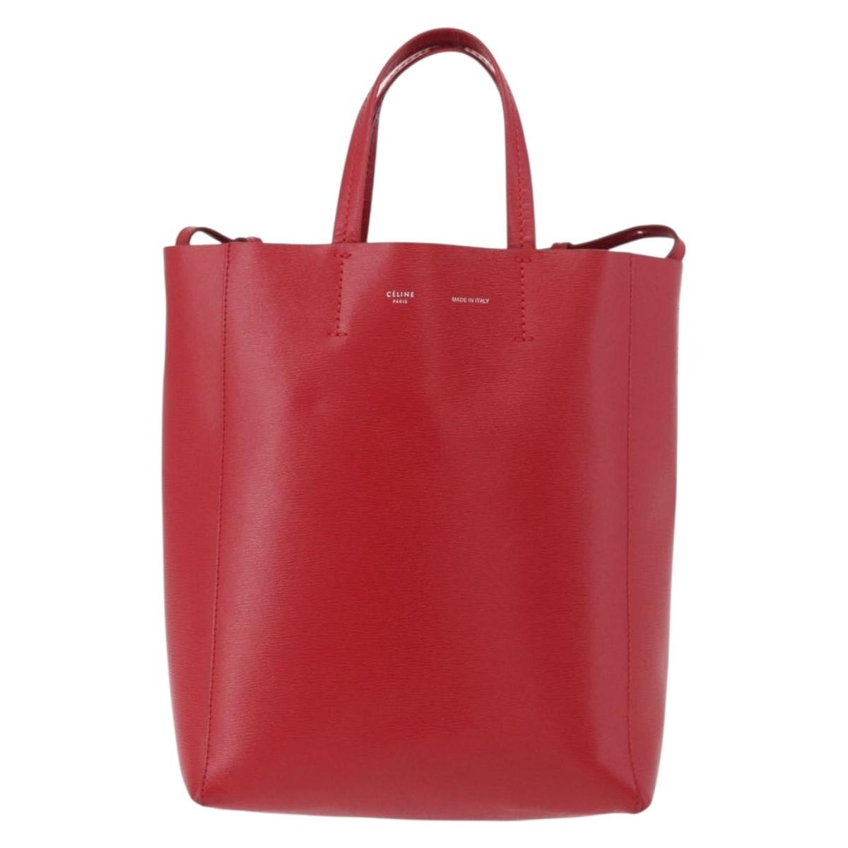 Celine Vertical Cabas Leather Large