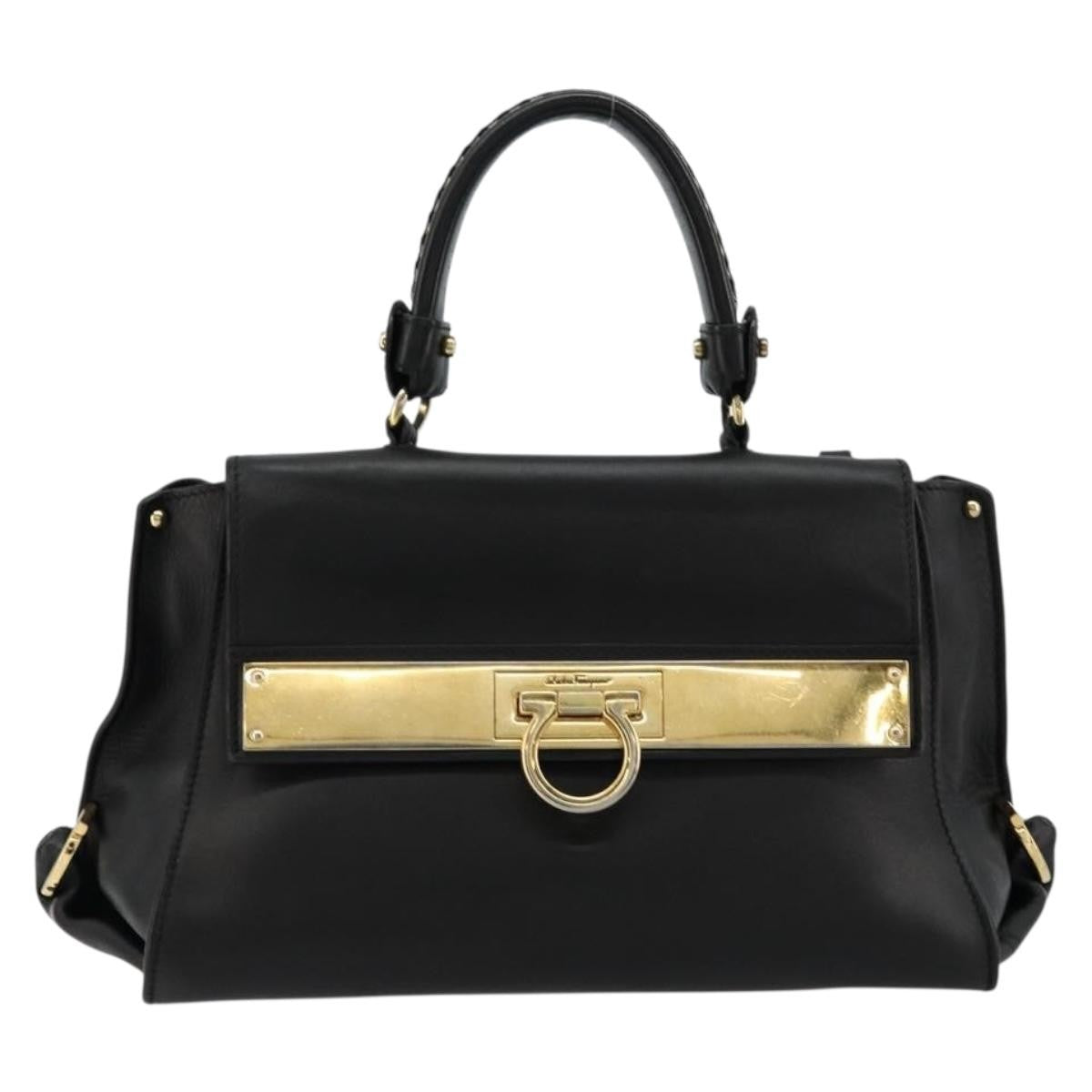 Salvatore Ferragamo Sofia Satchel Leather Medium