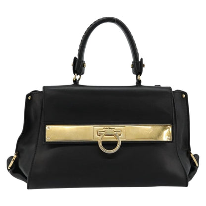 Salvatore Ferragamo Sofia Satchel Leather Medium