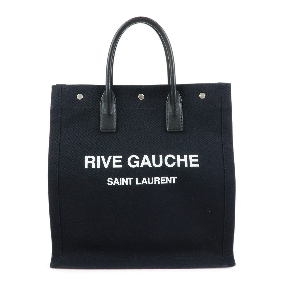 Saint Laurent Rive Gauche Shopper Canvas Tall