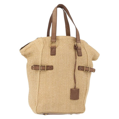 Saint Laurent Downtown Tote Raffia Large