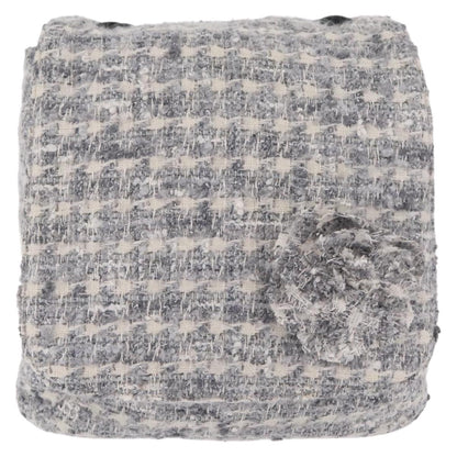 Chanel Camellia Messenger Tweed Large
