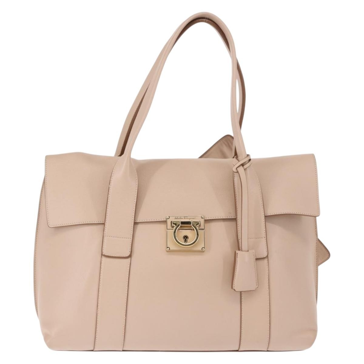 Salvatore Ferragamo Sookie Satchel Leather Medium