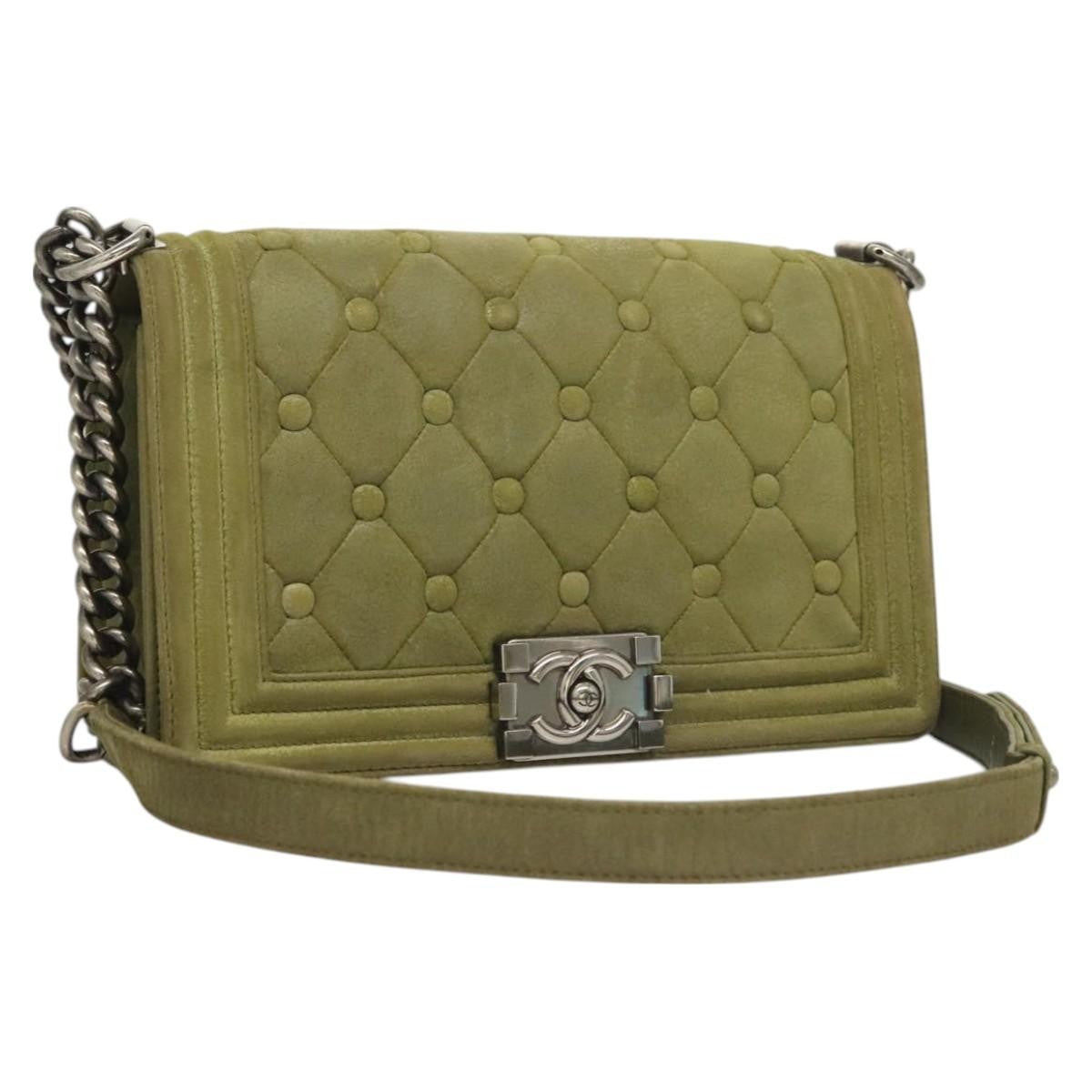 Chanel Celtic Boy Flap Bag Suede Product Image