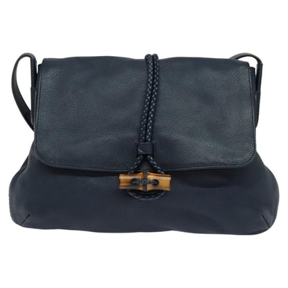 Gucci Hip Bamboo Flap Leather Medium