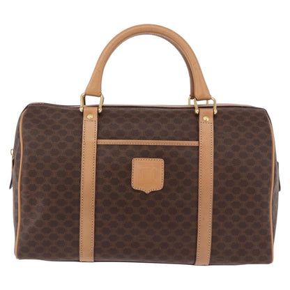 Celine Vintage Macadam Boston Canvas and Leather Product Image