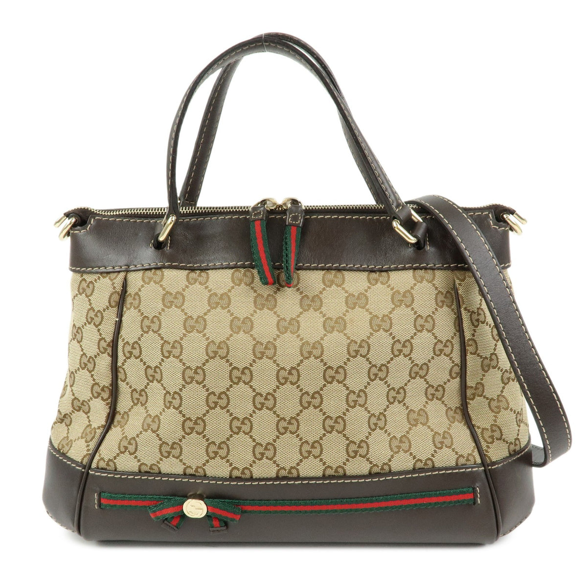 Gucci Mayfair Convertible GG Canvas Small