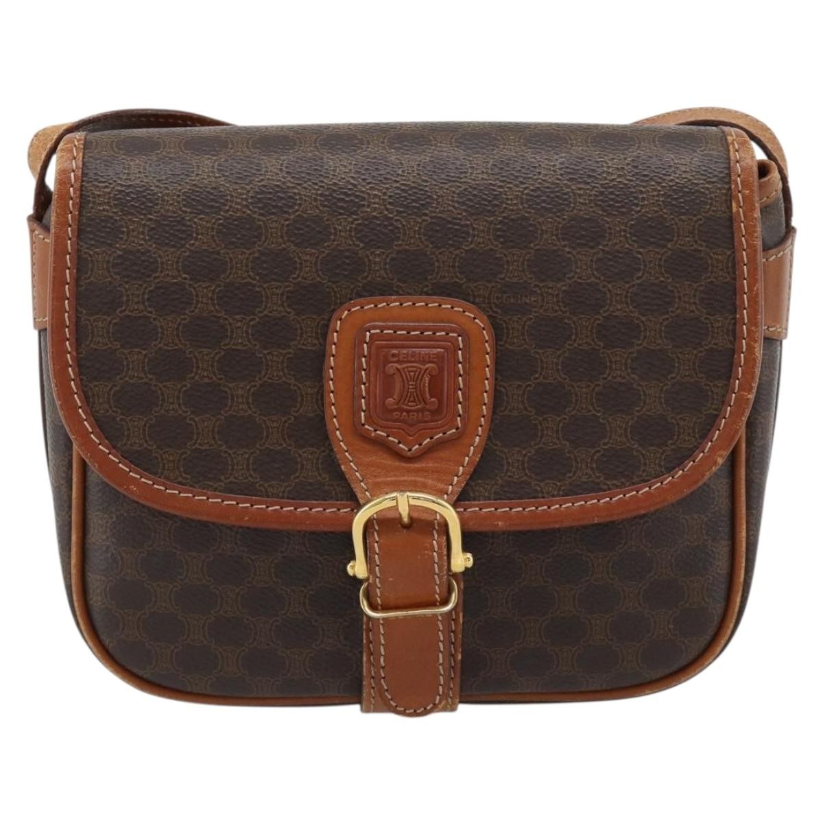 Celine Vintage Macadam Canvas Small
