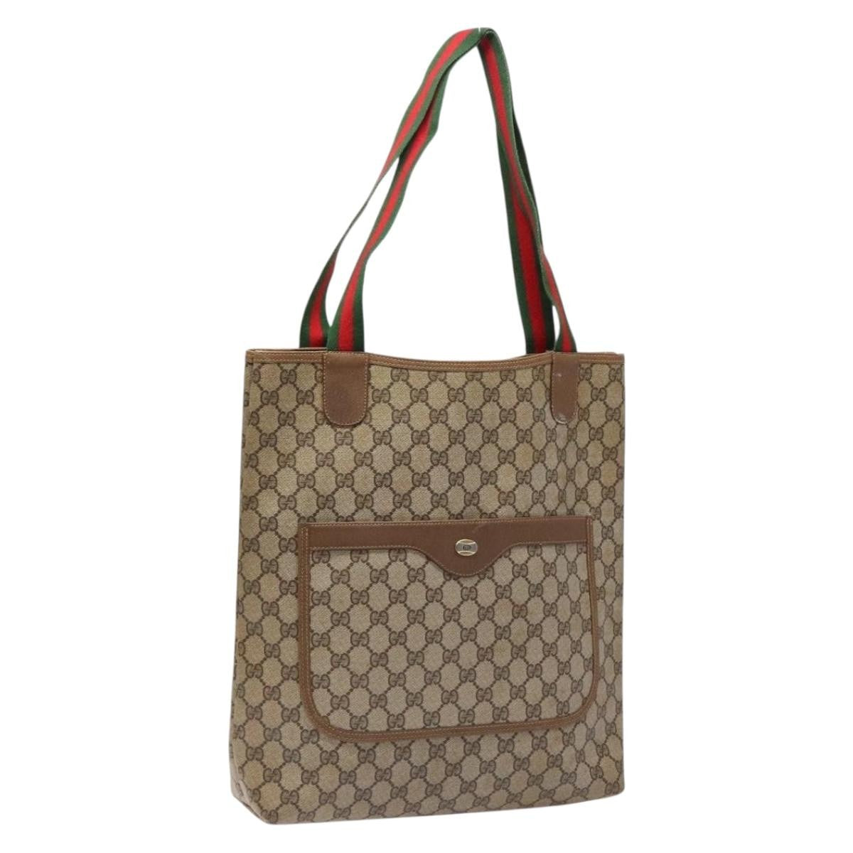 Gucci Ophidia Front Pocket Shopper Tote GG Coated Canvas Product Image