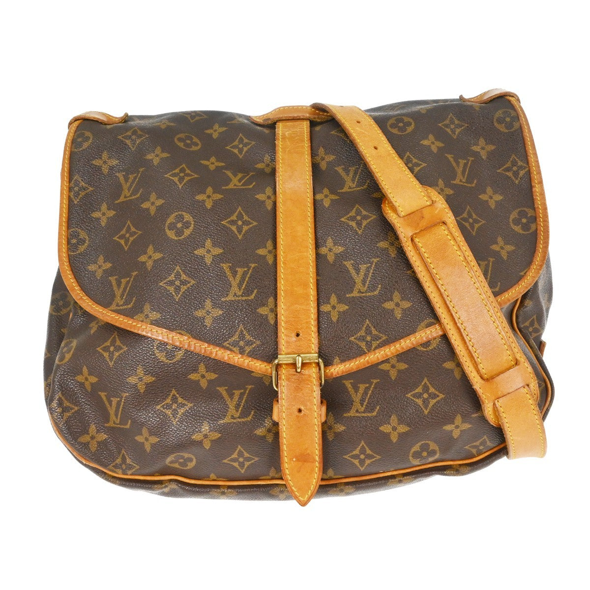 Louis Vuitton Saumur Monogram Canvas 35