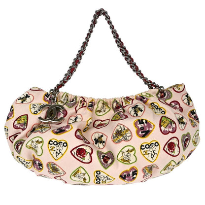 Chanel Valentine Hobo Printed Canvas Small