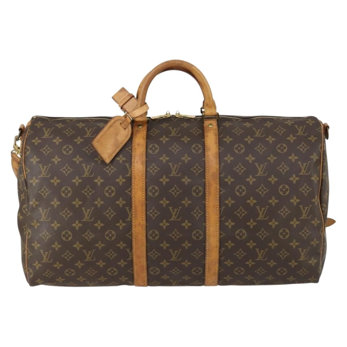 Louis Vuitton Keepall Bandouliere Bag Monogram Canvas 55