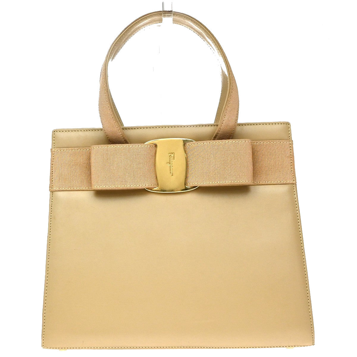 Salvatore Ferragamo Convertible Vara Bow Tote Leather Small