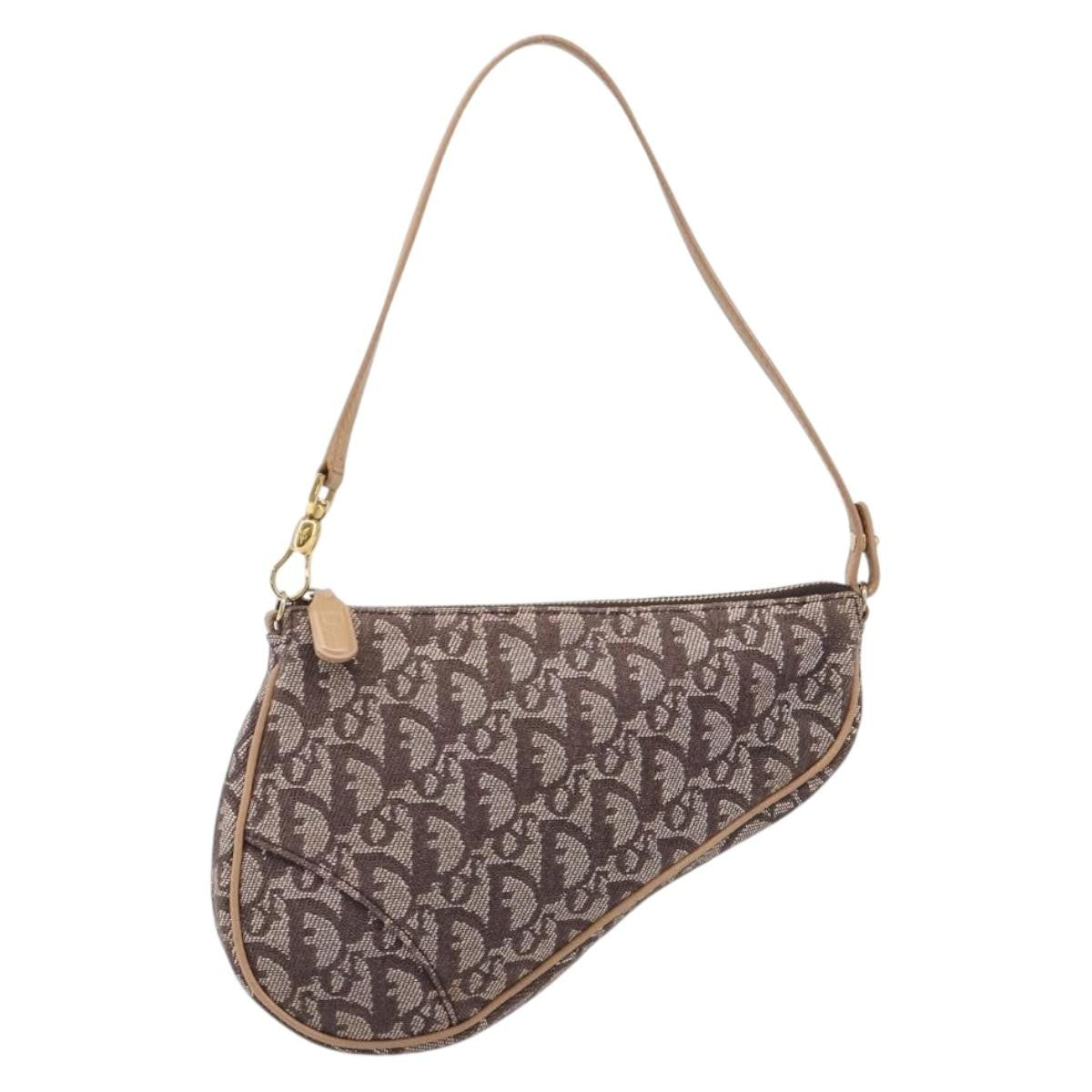Christian Dior Vintage Saddle Bag Canvas Product Image