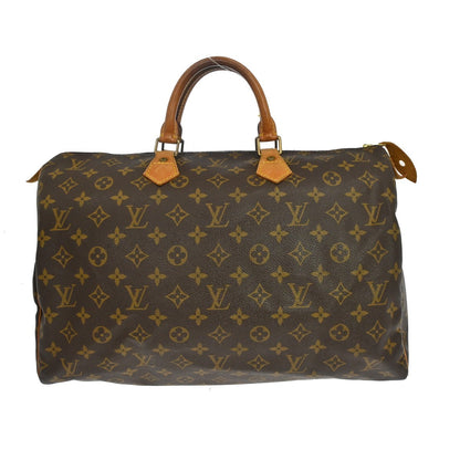 Louis Vuitton Speedy Handbag Monogram Canvas 40