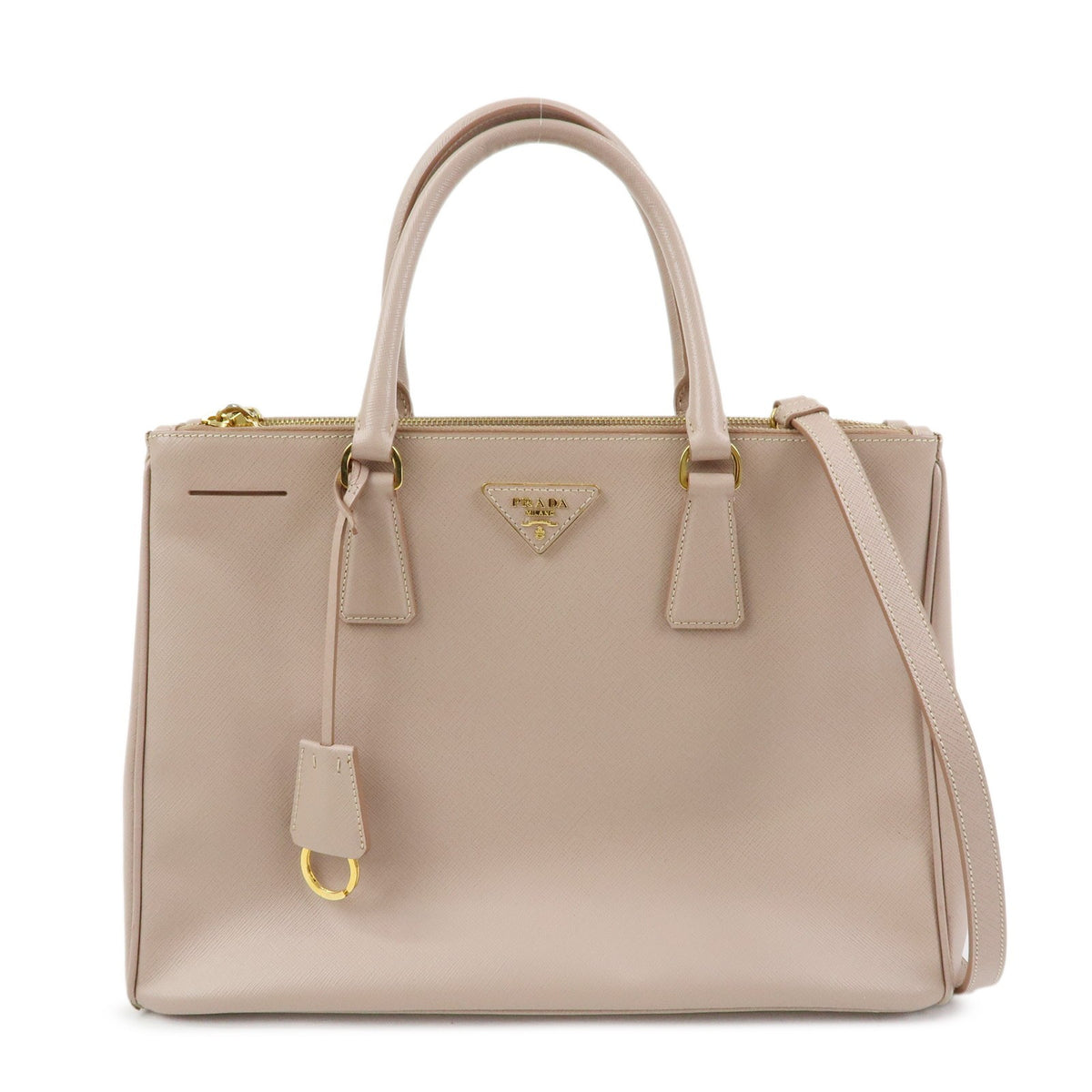 Prada Galliera Saffiano Leather with Applique Large