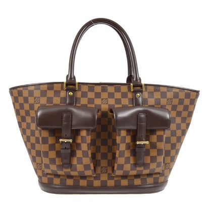 Louis Vuitton Manosque Handbag Damier GM
