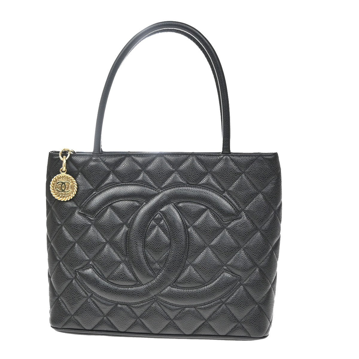 Chanel Medallion Quilted Caviar Product Image