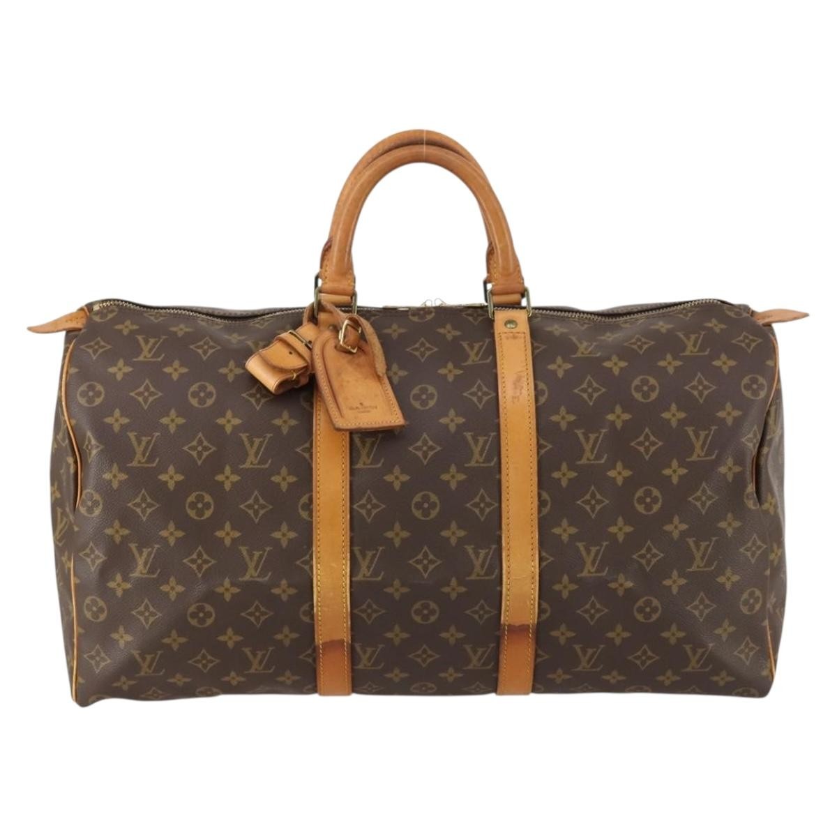 Louis Vuitton Keepall Bag Monogram Canvas 50